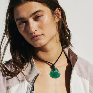 Crystal boho necklace S695